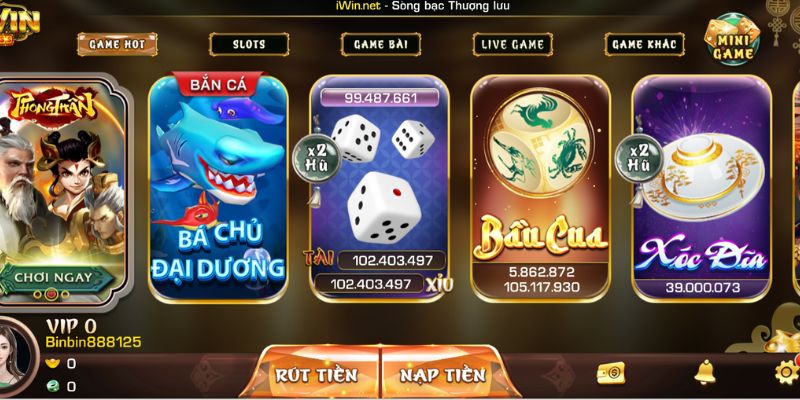 Dễ dàng tham gia Bá Chủ Đại Dương tại iWin